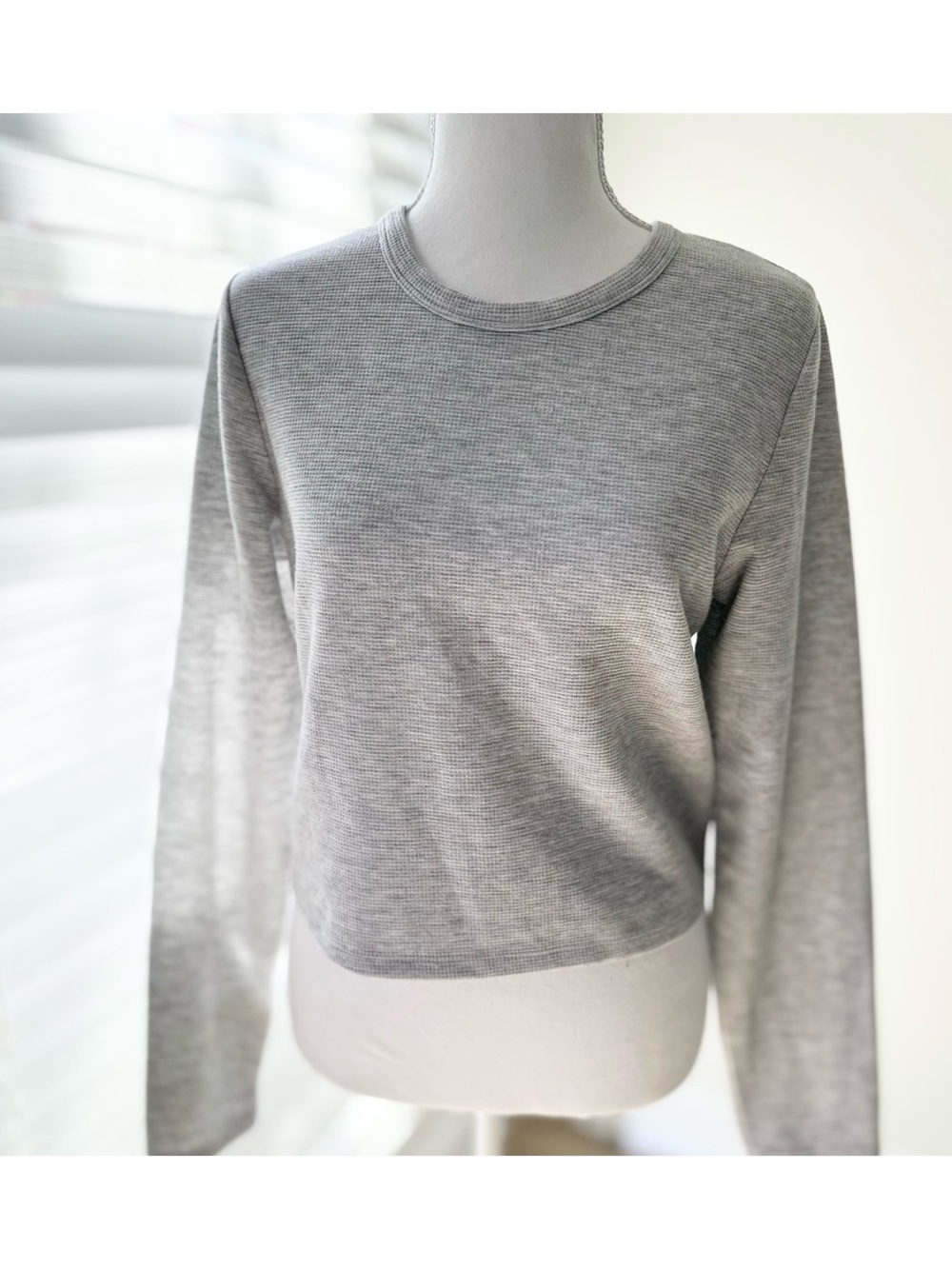 TNA Light Gray Crewneck Sweatshirt
